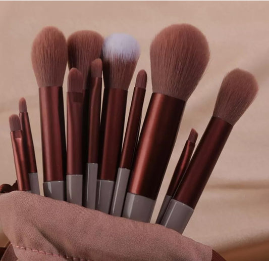 13 Pcs Proffessional Makeup Brushes Set