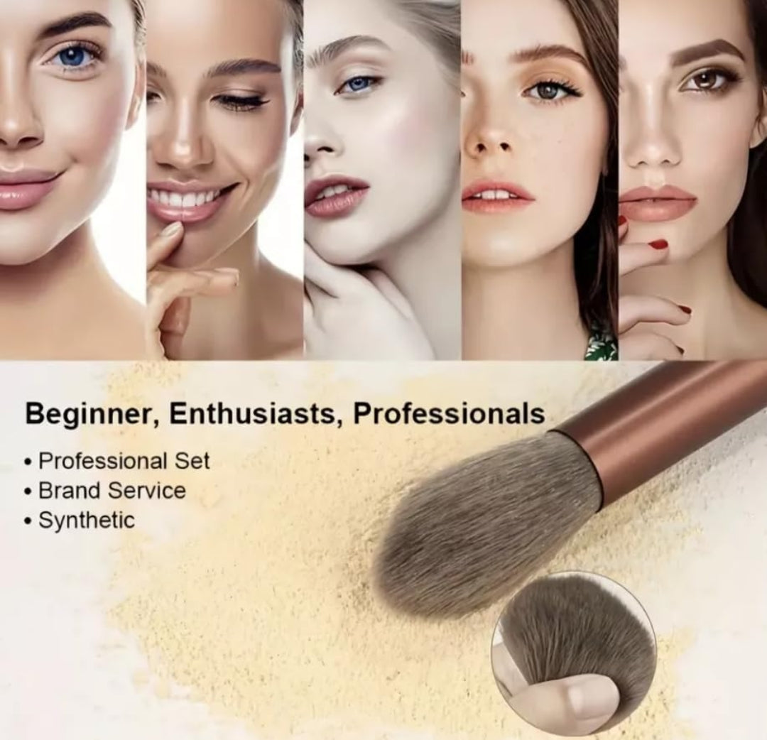 13 Pcs Proffessional Makeup Brushes Set
