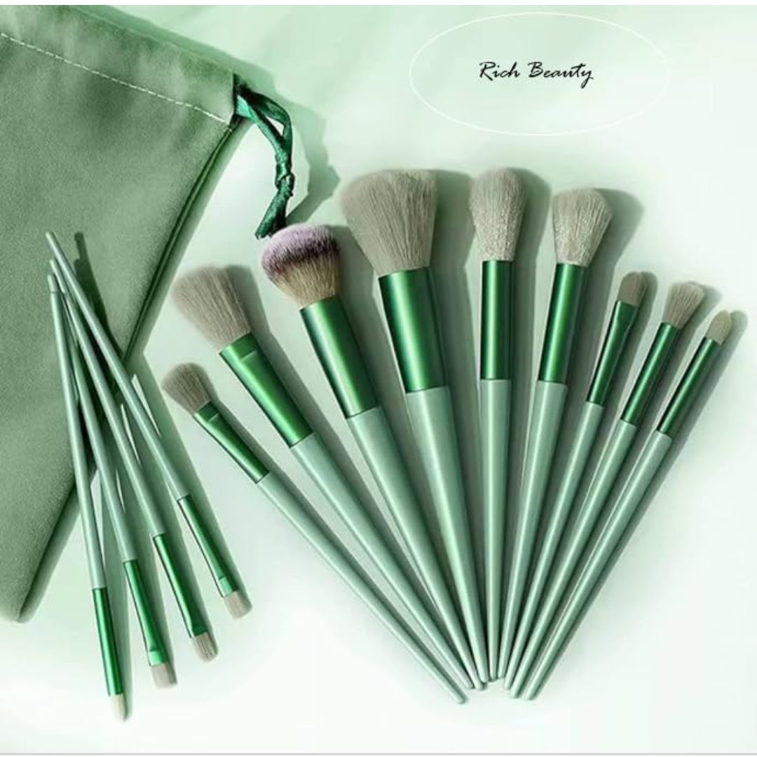 13 Pcs Proffessional Makeup Brushes Set