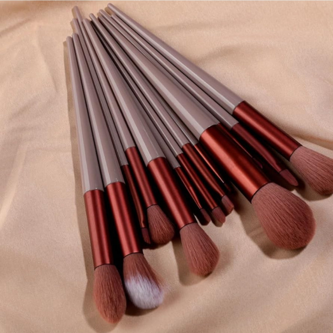 13 Pcs Proffessional Makeup Brushes Set